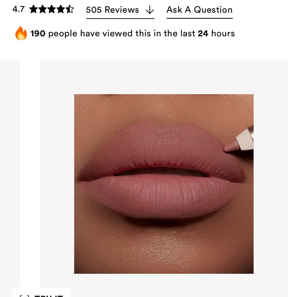 Charlotte Tilbury Lip Liner in Pillow talk - Picture 4 of 7